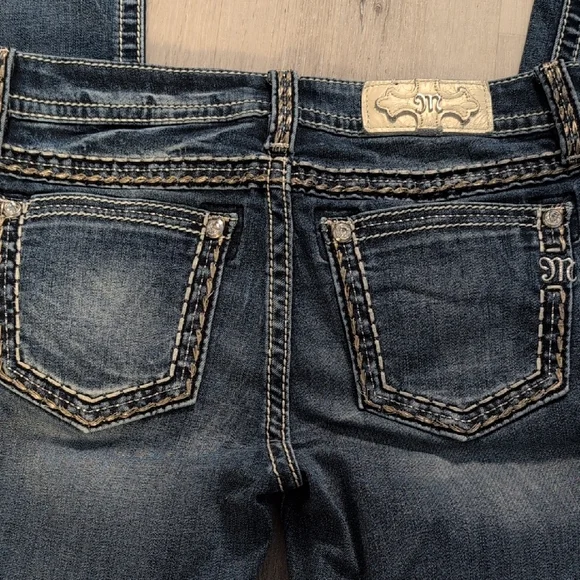 Miss Me Women's Dark Blue Boot Cut Jeans - Picture 6 of 9